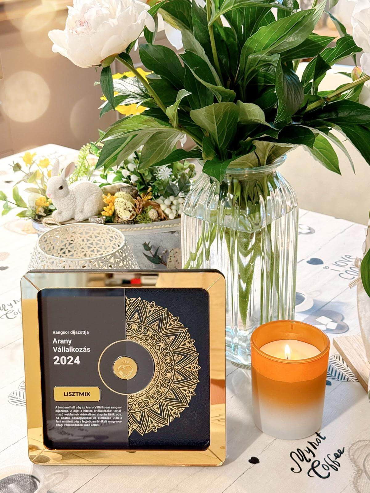 Arany Vállalkozás díj - LisztMIX gluténmentes webáruház