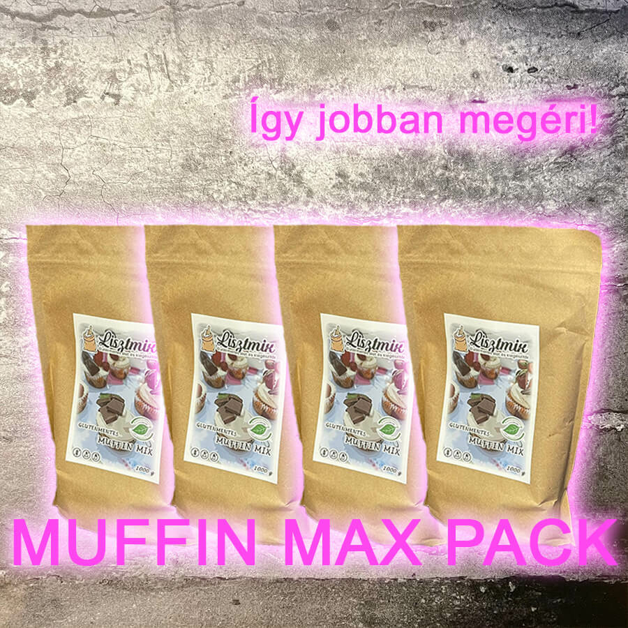 Gluténmentes muffin csomag - LisztMIX gm lisztkeverék