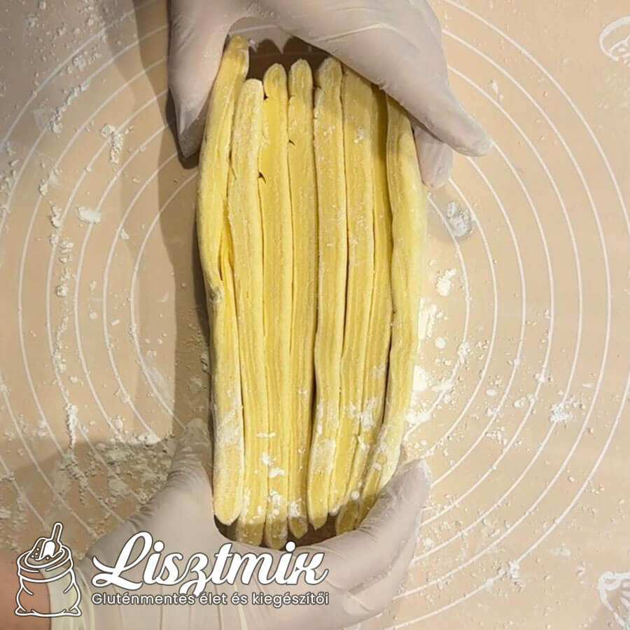 Croissant Loaf -  gluténmentes, tejmentes, kukoricamentes, tojásmentes és vegán - LisztMIX LEVELES MIX