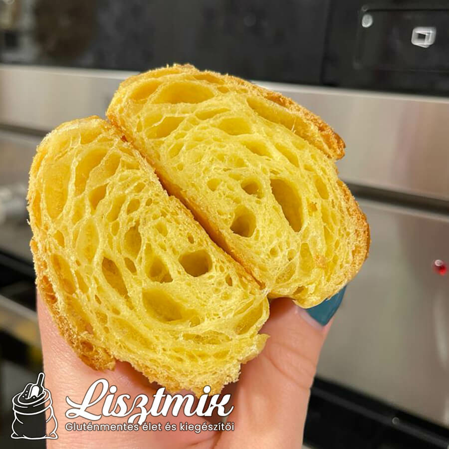 Gluténmentes leveles tészta - croissant a LisztMIX lisztkeverékével
