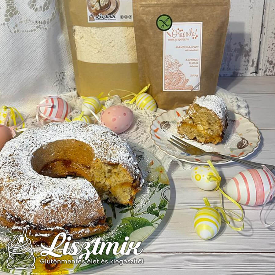 Gluténmentes mandulás sütemény recept
