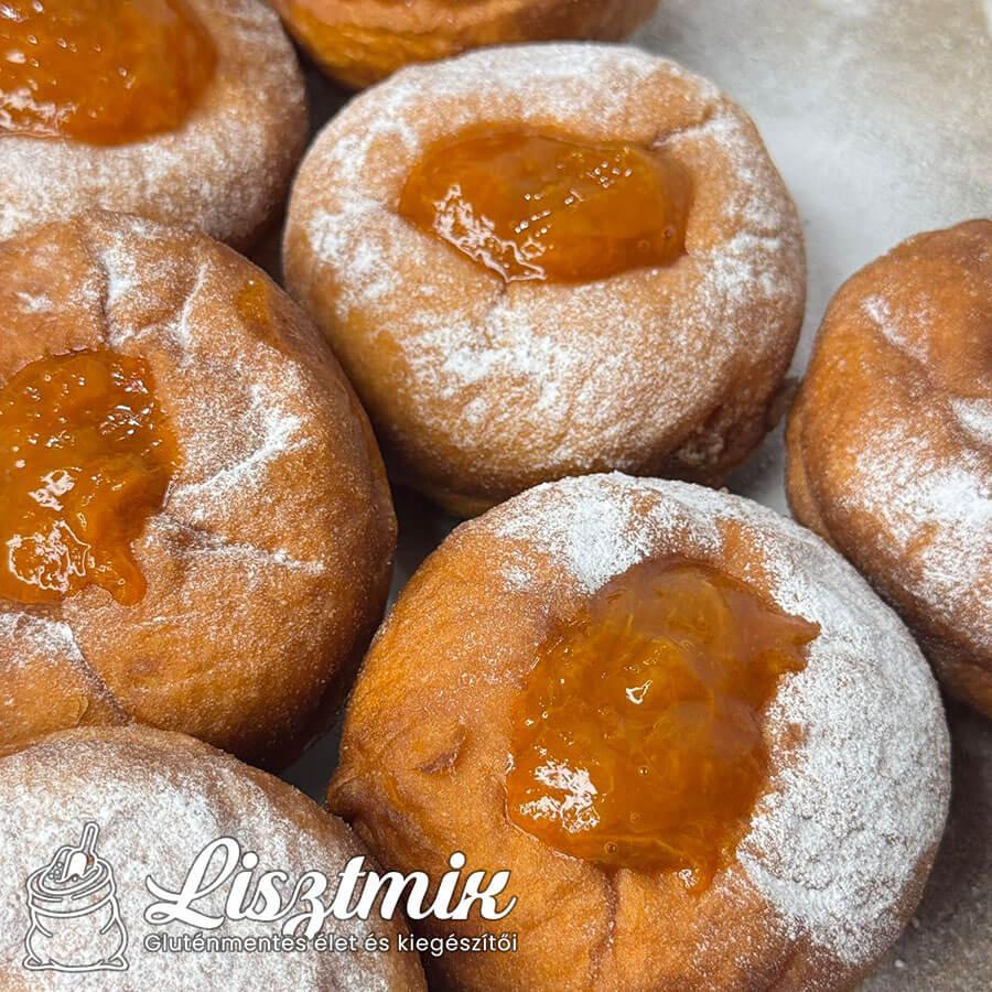 Igazi, klasszikus, csalódásmentes farsangi fánk mentesen - Gluténmentes THE KING OF BREADS MIX lisztkeverék és LEVELES MIX