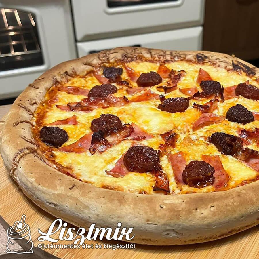 A legkirályabb mentes pizza - Gluténmentes THE KING OF BREADS MIX és LEVELES MIX lisztkeverék