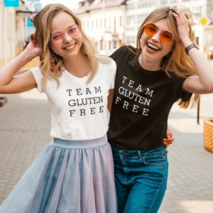 LisztMIX collection team gluten-free fekete póló