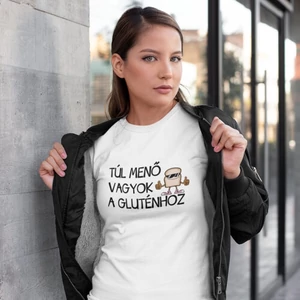 LisztMIX collection túl menő vagyok a gluténhoz fehér póló