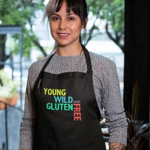 LisztMIX Collection young wild and gluten free feliratú kötény