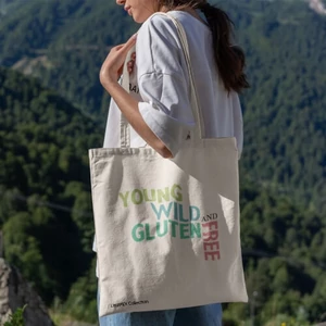 LisztMIX Collection young wild and gluten free feliratú vászontáska