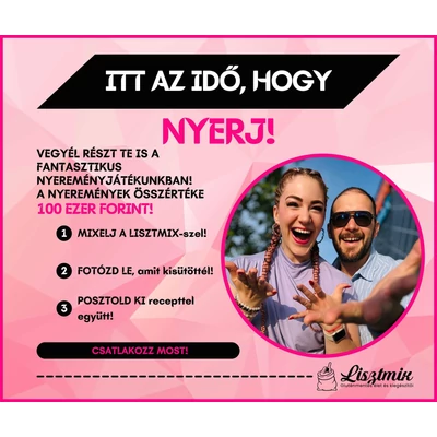 LisztMix szülinapi receptverseny