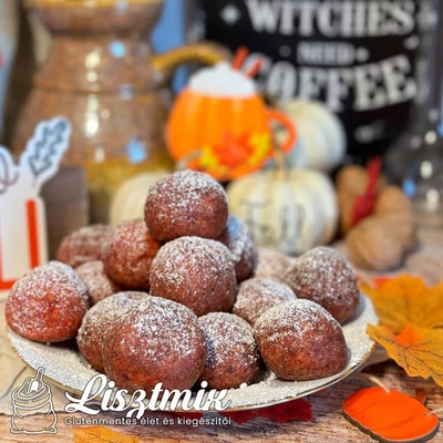 Céklás túrófánk