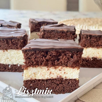 Túró rudi kocka glutén- és laktózmentesen