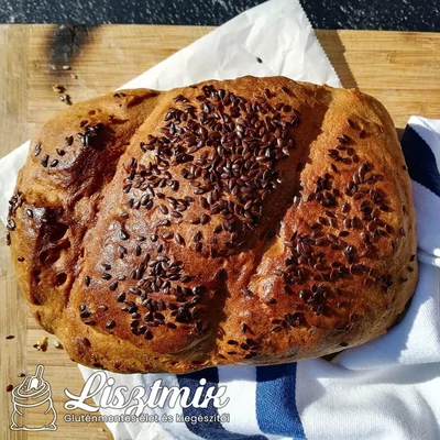 Gluténmentes cheddar kenyér