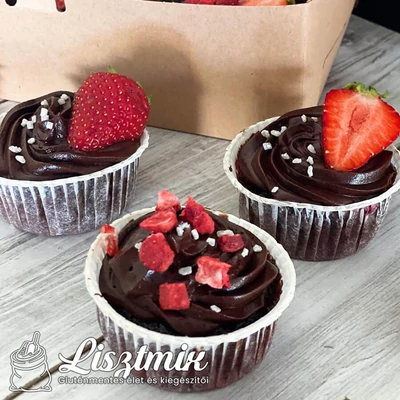 Epres-csokis muffin | Gluténmentes recept