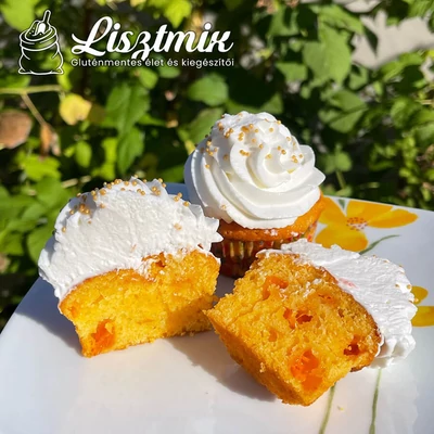 Extra puha joghurtos, sárgabarackos muffin