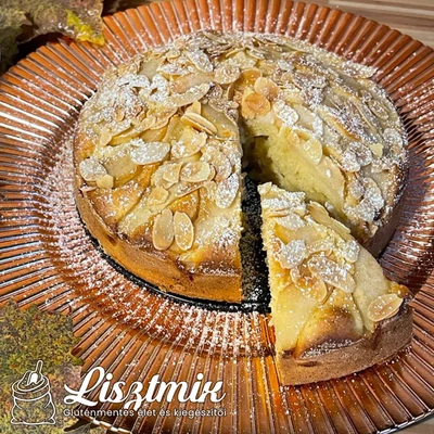 Gluténmentes körtés mandulatorta
