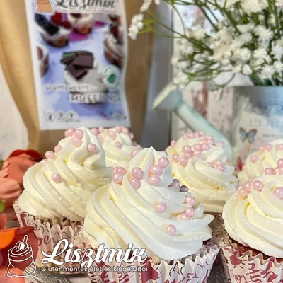 Gluténmentes muffin - Pink Velvet Cupcake