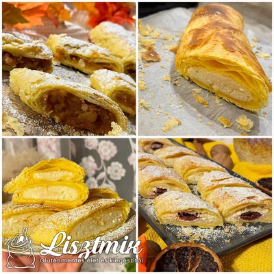 Mentes rétes LisztMIX leveles tésztából