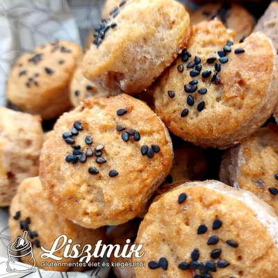 Gluténmentes tepertős pogácsa