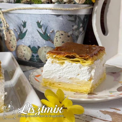 Házi francia krémes friss leveles tésztából 