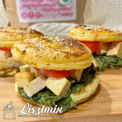 Leveles tészta burger - töltsd meg, amivel csak szeretnéd!