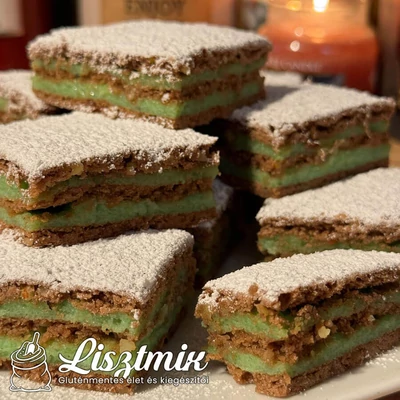 Mandula süti szelet