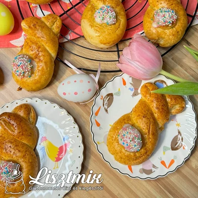 Nyuszikalács húsvétra (tojás- és tejmentesen is elkészíthető recept)