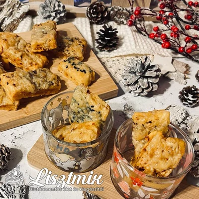 Sajtos-házi szalámis vendégváró falatok