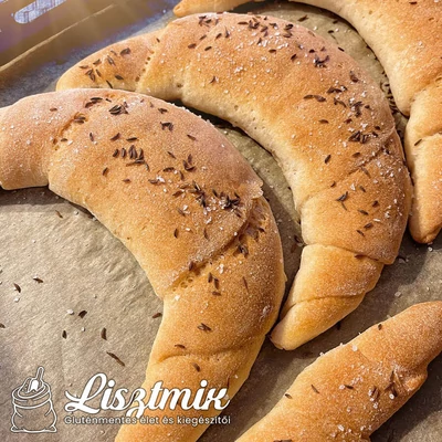 Sós-köménymagos kifli gluténmentesen