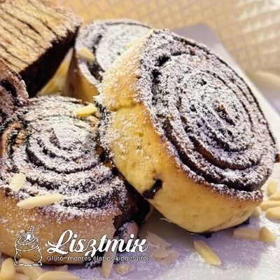 Gábor a házi pék legfinomabb kelt tésztás kakaós csiga receptje gluténmentesen