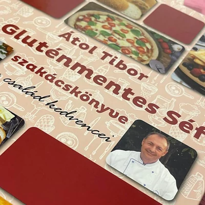 Átol Tibor szakácskönyve és a LiszMIX gluténmentes lisztkeverékekek