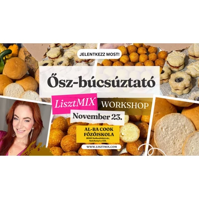 Ismerd meg a LisztMIX őszi világát: linzertől a túrófánkig, mentesen!