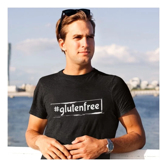 LisztMIX collection glutenfree fekete póló