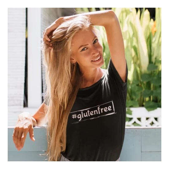 LisztMIX collection glutenfree fekete póló