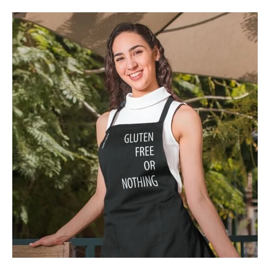 LisztMIX collection glutenfree or nothing feliratú kötény