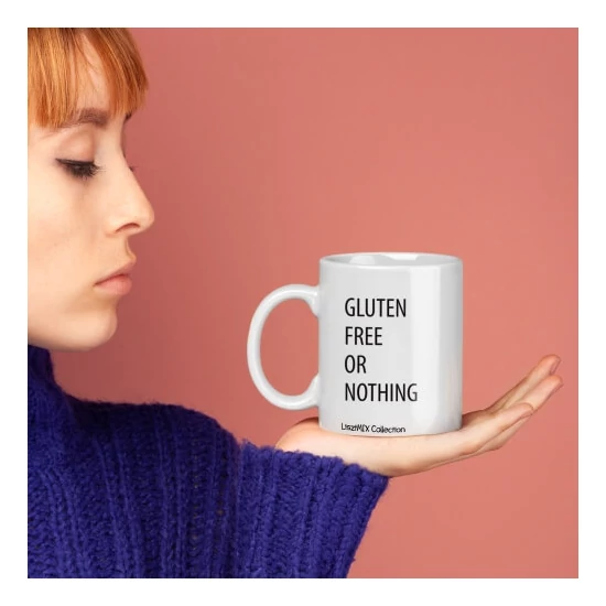 LisztMIX collection glutenfree or nothing feliratú bögre