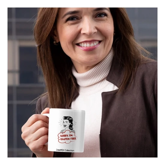 LisztMIX collection gluténmentes retro feliratú bögre