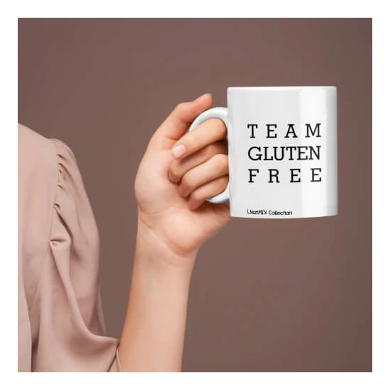 LisztMIX collection team gluten-free feliratú bögre