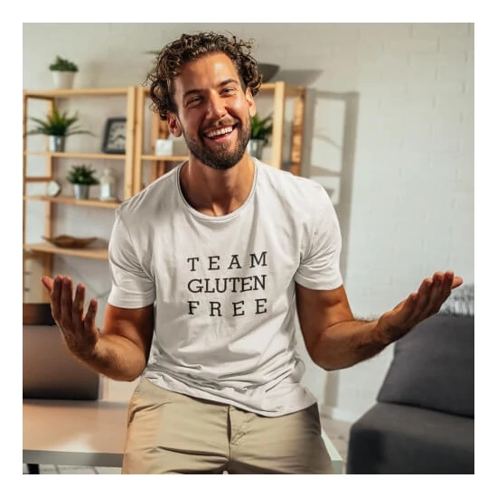 LisztMIX collection team gluten-free fehér póló