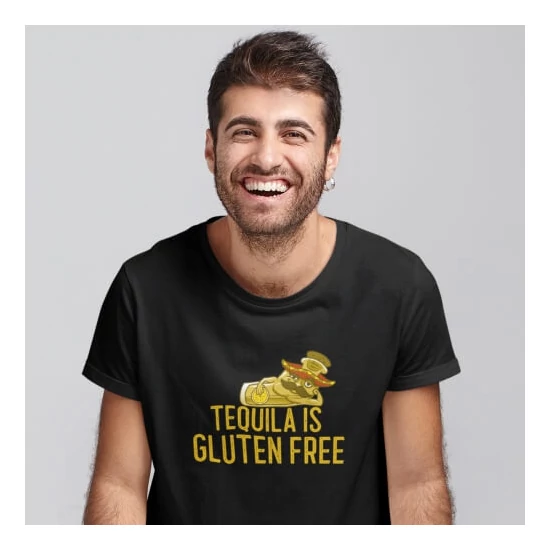 LisztMIX collection tequila is gluten free fekete póló