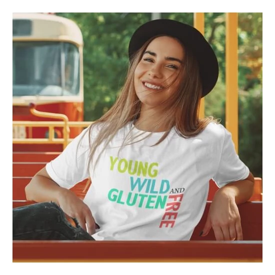 LisztMIX collection young wild and glutenfree fehér póló