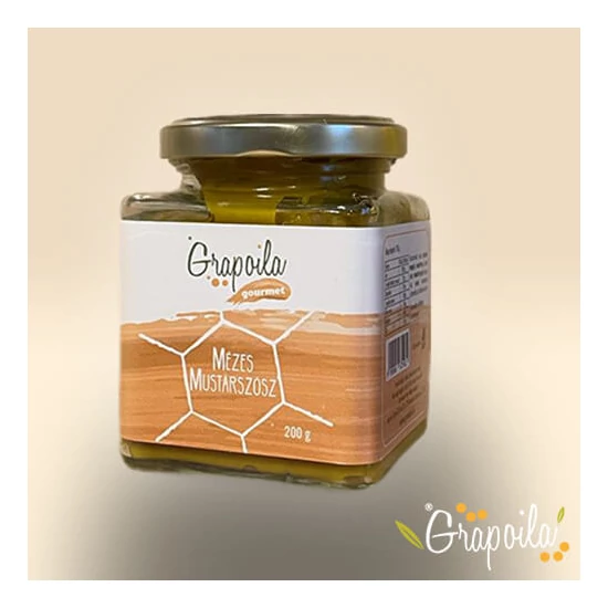 Grapoila gluténmentes mézes mustárszósz